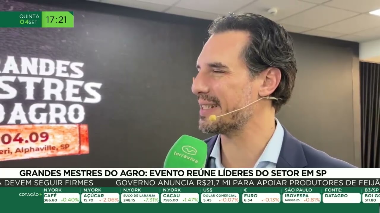 Grandes mestres do agro: evento reúne líderes do setor em SP