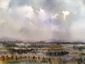 Sean T Wright Impressionist Watercolours - Landscapes, Beaches, Mountains