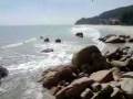 Enjoying the beach in Kuantan