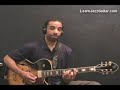 Learn How to Play Jazz Guitar - 251 Lick - Key of C