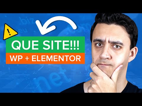 SITE Criado com WORDPRESS + ELEMENTOR - Curso WP PRO