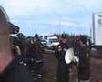 Police and protesters in Iceland- mótmæli í Reykjavík