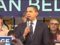 Barack Obama in Claremont, New Hampshire