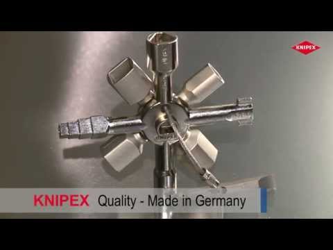 Knipex Schaltschrank-Schlüssel TwinKey