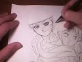 How to Draw NARUTO & HINATA