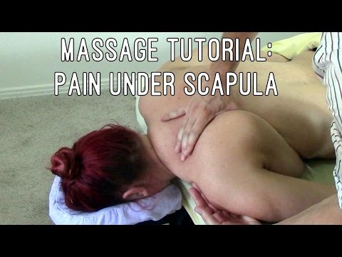 how to relieve a knot in your shoulder