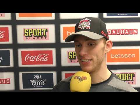 MrMadhawk.se Matias Lassen efter Malmö - HV71 2019-12-21