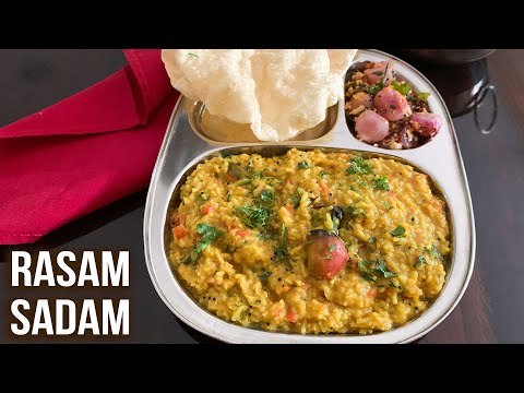 How To Make Rasam Rice | Healthy Rasam Sadam | Easy South Indian Recipe | One Pot Meal | Ruchi