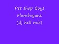 pet shop boys flamboyant dj hell mix