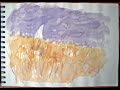 notebook of sketches WATERCOLOR cuaderno de bocetos
