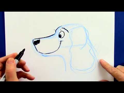 video-linktoworks-HOW TO DRAW A CARTOON DOG (FOR BEGINNERS)