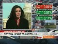 Feb. 23 (Bloomberg) -- Bloomberg businessweek's David Welch talks with Betty Liu and Al Hunt about the outlook for Toyota Motor Corp. President Akio Toyoda's scheduled testimony today to a congressional panel and the impact vehicle recalls may have on the company. (Source: Bloomberg)