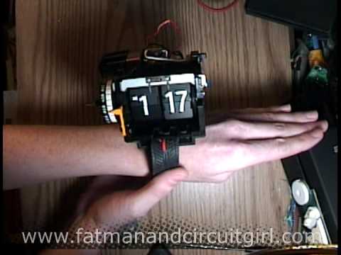 Retro Flip Watch