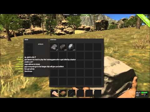how to collect stone in rust