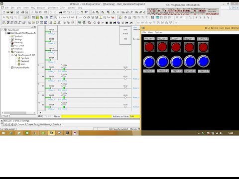Simulasi Aplikasi Bell Quis Menggunakan Aplikasi CX-Programmer dan CX ...