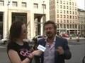 Micky Bet (Naked News) nuda per i vegetariani a Milano
