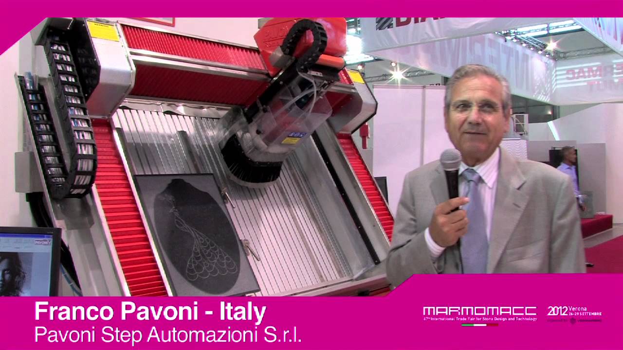 Marmomacc 2012: Franco Pavoni interview (Pavoni Step Automazioni S.r.l., Italy)
