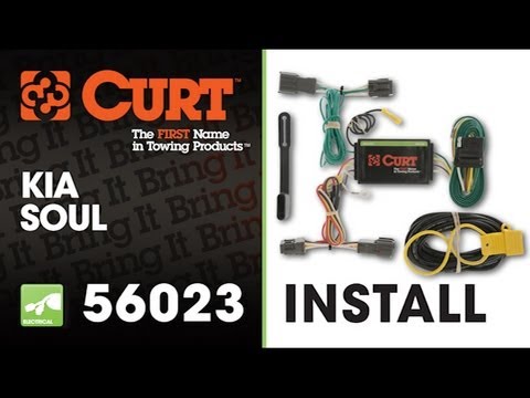 Trailer Wiring Harness Install: CURT 56023 on Kia Soul