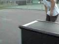 nick and kal quarterpipe sesh