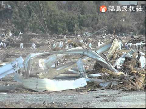 県警、警視庁による南相馬市原町区での捜索[5]（2011/4/7）