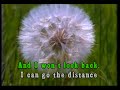 KARAOKE - Michael Bolton - Go The Distance