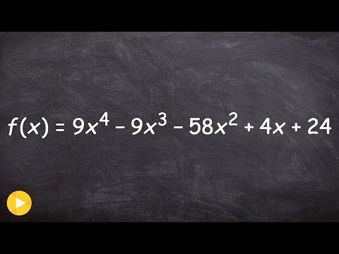 video-linktoworks-How to use the rational zero test to determine all ...