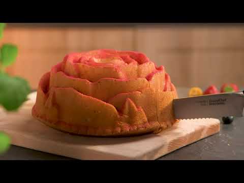 Форма для кекса высокая DELICIA ø 24 см, роза