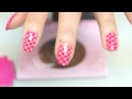 Konad stamping nail art tutorial 指甲印花示範 (大圖案)