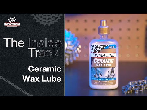 Finish Line WAX Bicycle Chain Lube, 4 Oz. Drip Squeeze Bottle