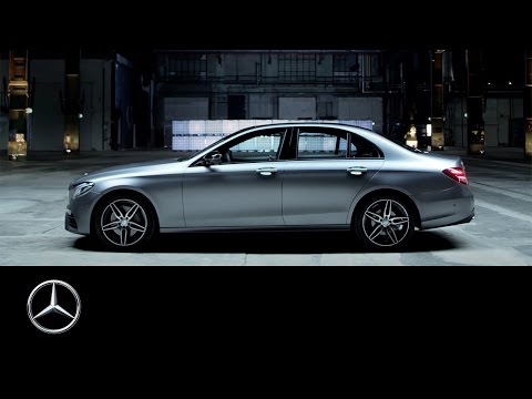 Mercedes-Benz E Feature drive presentation of the E-Class highlights