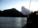 El amanecer del volcán Chaitén