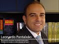 Leonardo Pantaleão em entrevista à Rádio Justiça
