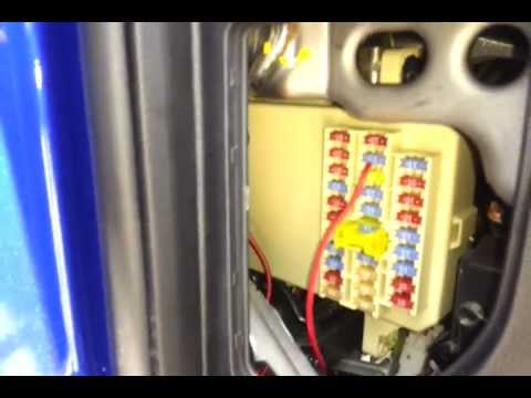 how to wire a cb radio to fuse box