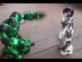 Femisapien meets Robosapien