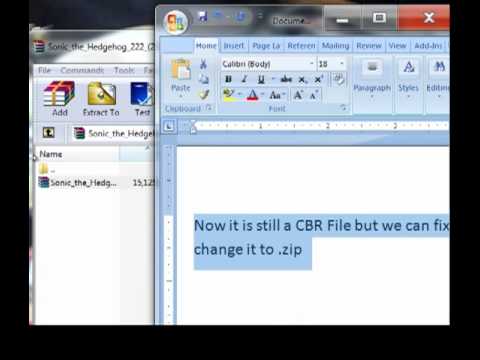 how to turn cbr into jpg
