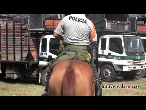 El equipo especial de Carabineros de la NacionPolicía al estará disponible para custodiar la tempora