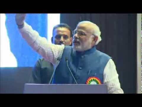 Shri - Shri Narendra Modi inaugurating new building of The Gujarat State Co-operative Bank Ltd.