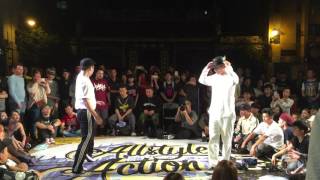 Fire Bac vs Bobby – MACAU ALLSTYLE ACTION 2016 Popping 1on1 Final