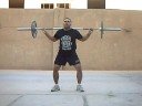 Nate \"The Game Dog\" Baker doing the Randy Couture workout