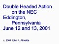 amtrak and conrail double headed action on nec