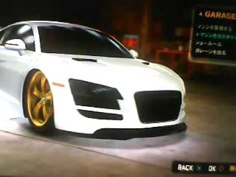 how to get audi r8 in midnight club la