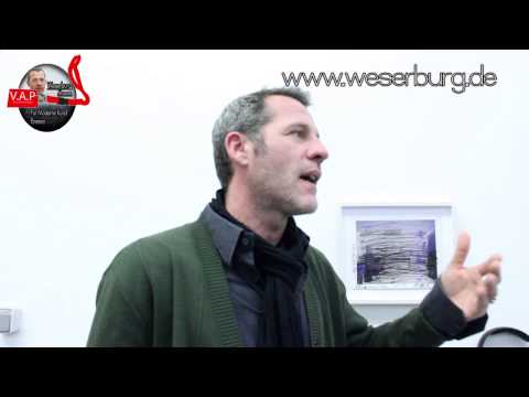 erikbunger - Weserburg Bremen, the second biggest Museum of Modern Art (private Collection´s) in Europe. Lutz Krüger is guiding students at a exhibition (concept art). Yo...