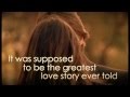 The greatest love story ever told - movie trailer 2013 (feat. Anne Hathaway and Tom Cruise)