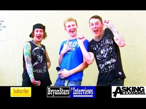 bryanstars - Check out my backstage interview with Asking Alexandria members Ben Bruce and James Cassells Watch my first interview with Asking Alexandria HERE: http://www...