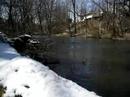 Oatka Creek in Scottsville, march 30 2008