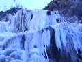 cascada de hielo en hecho huesca