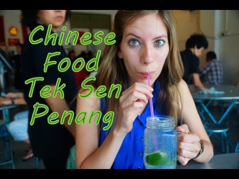VIDEO: Chinese Food at Tek Sen Restaurant in Penang