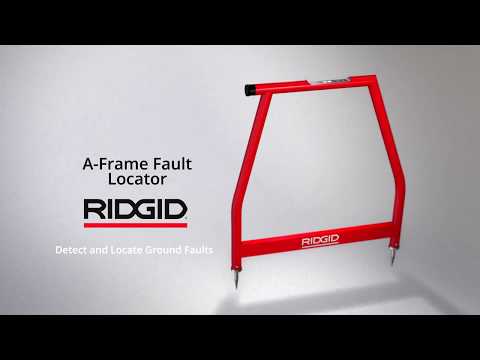 RIDGID® A-Frame aardfoutlokalisatiesysteem