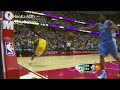 10-22-2009 - Nuggets vs. Lakers - Kobe Steal And Dunk (HD)