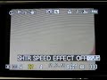 Panasonic G1 Shutter Speed Preview mode